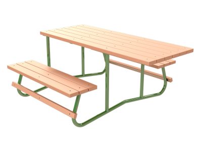 Mesa Picnic Accesible Reciclado