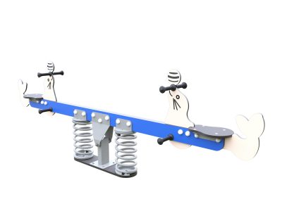 BMC-200-02-M Balancín - muelle - Doble foca