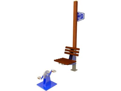 Banco con pedales CMC-109