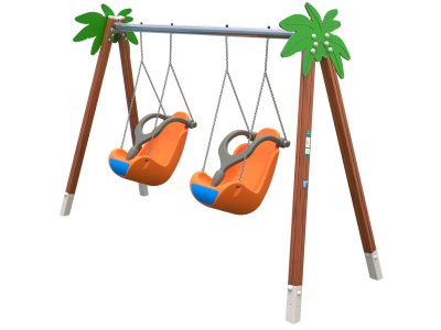 COL-12 - Columpio 2 asientos inclusión