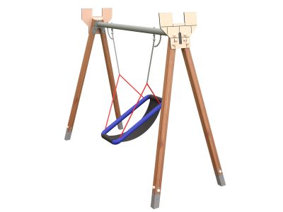 COL-09 - Columpio asiento integración