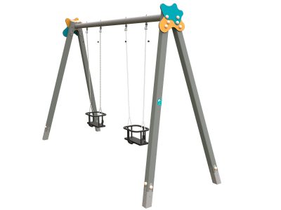 COL-GR-3 - Columpio 2 asientos cuco