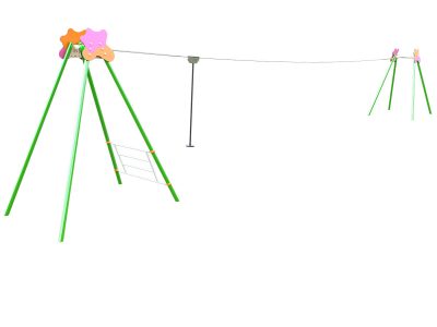 TIR-03 - Tirolina Metálica Nina