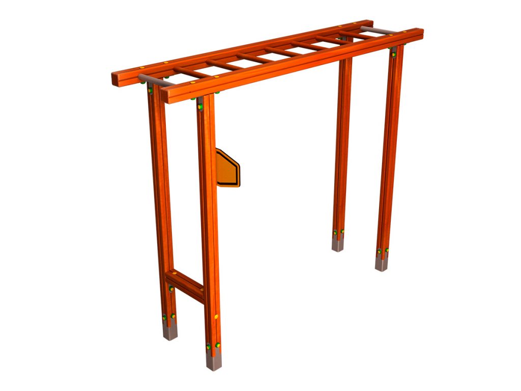 CDC-4 - Escalera horizontal