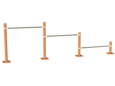 E-022-A - Barra de flexiones triple francesa