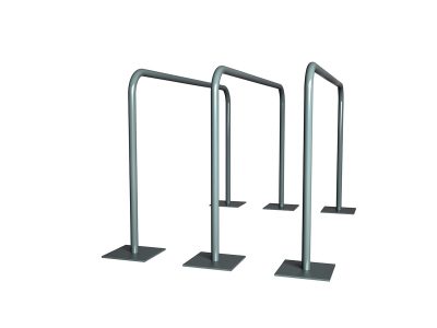 E-027-A - Paralelas americanas triples