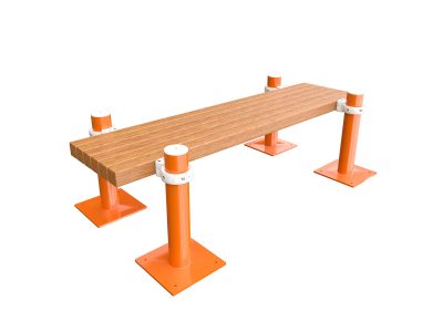 E-031-A - Banco de abdominales horizontal