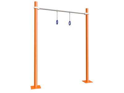 E-035-A - Barra con anillas bajas